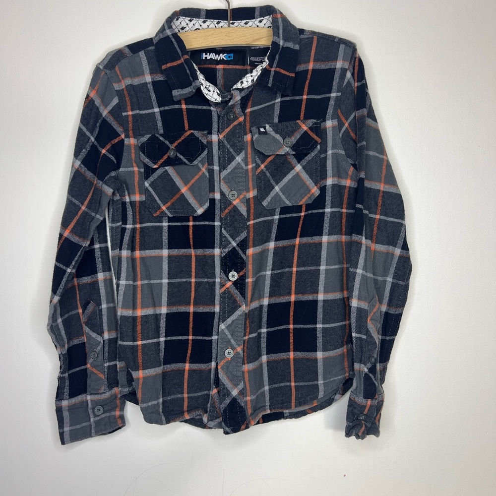 Tony Hawk Plaid Flannel Shirt